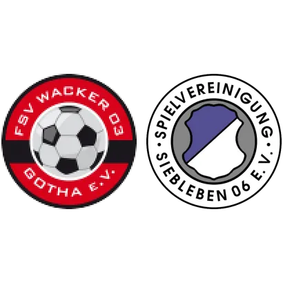 (1M) FSV Wacker 03 Gotha <span class="nowrap bold mx-1">5 : 1</span> SpVgg Siebleben 06